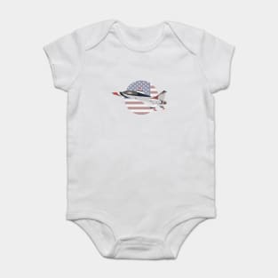 T-38 Talon Jet Trainer Airplane Baby Bodysuit